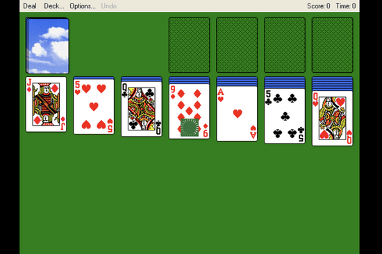 Solitaire Windows XP